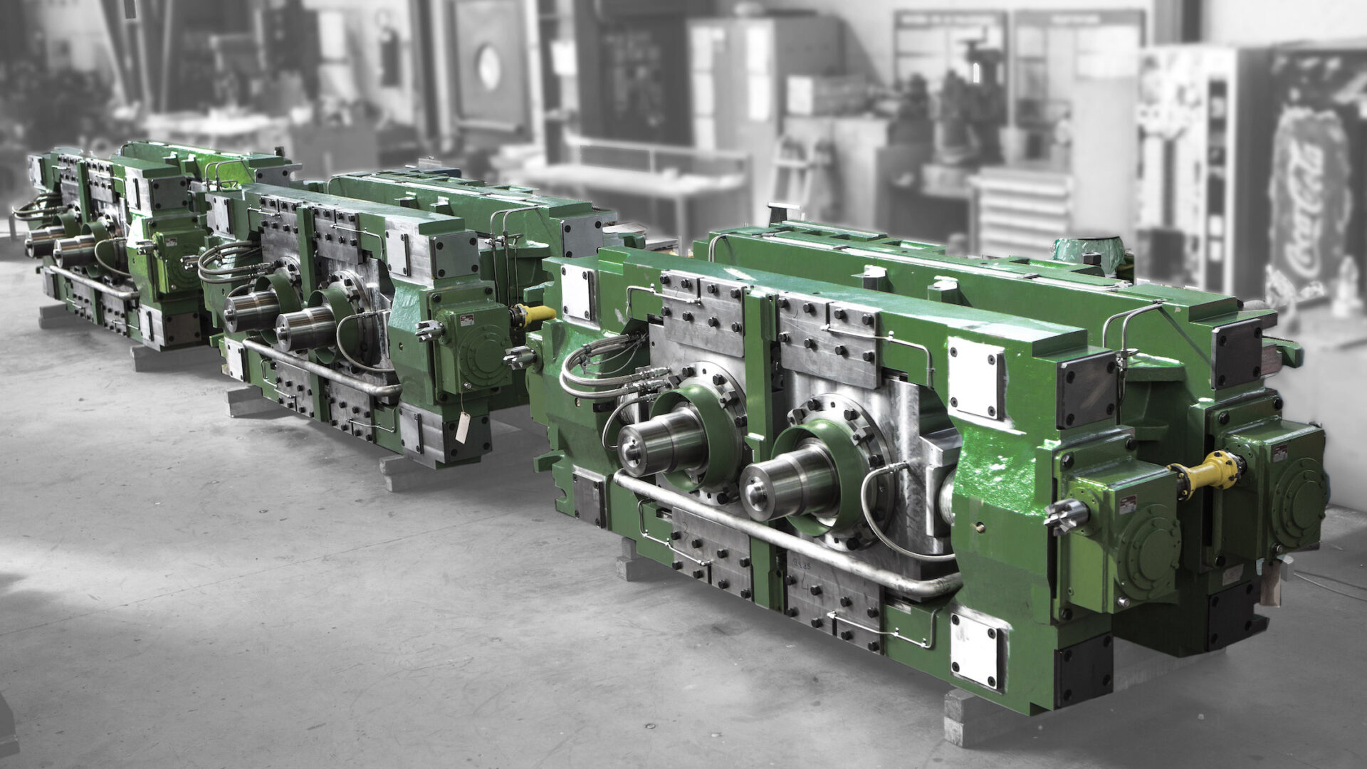 Processing machines for pipes production